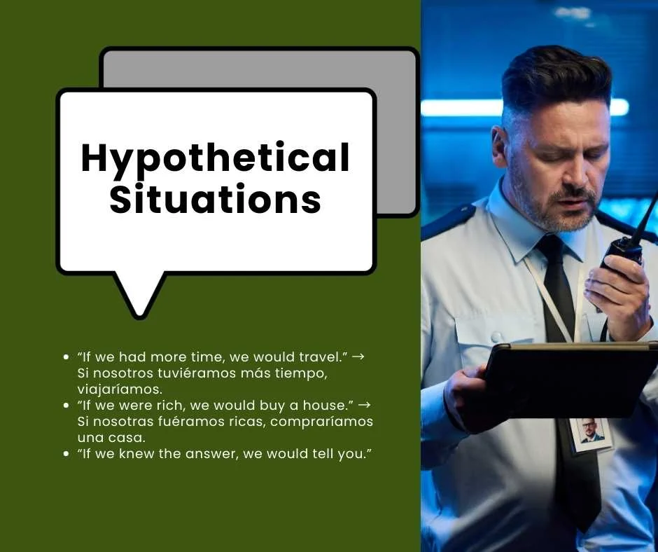 Advanced Use of We in Subjunctive and Hypothetical Situations