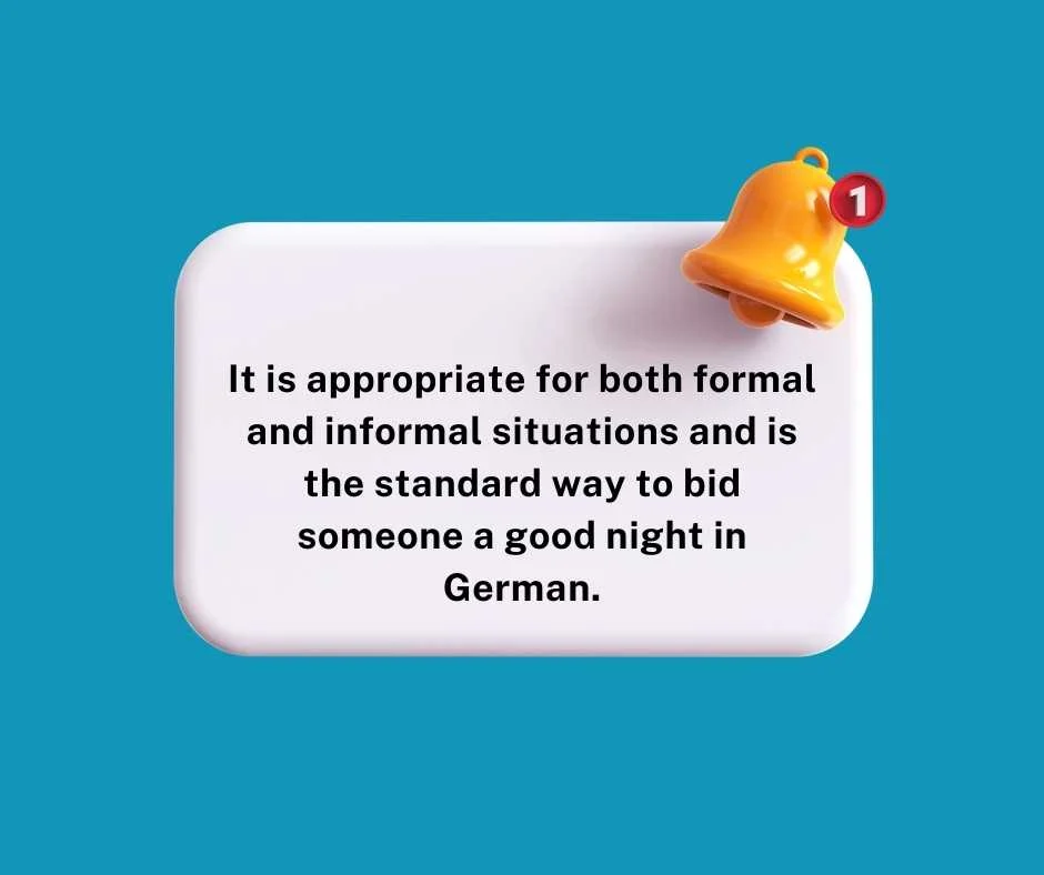 Basic Ways to Say Good Night