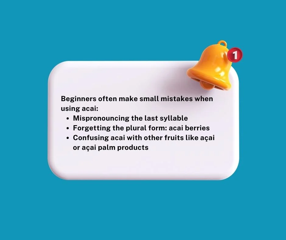 Common Mistakes in Everyday Use