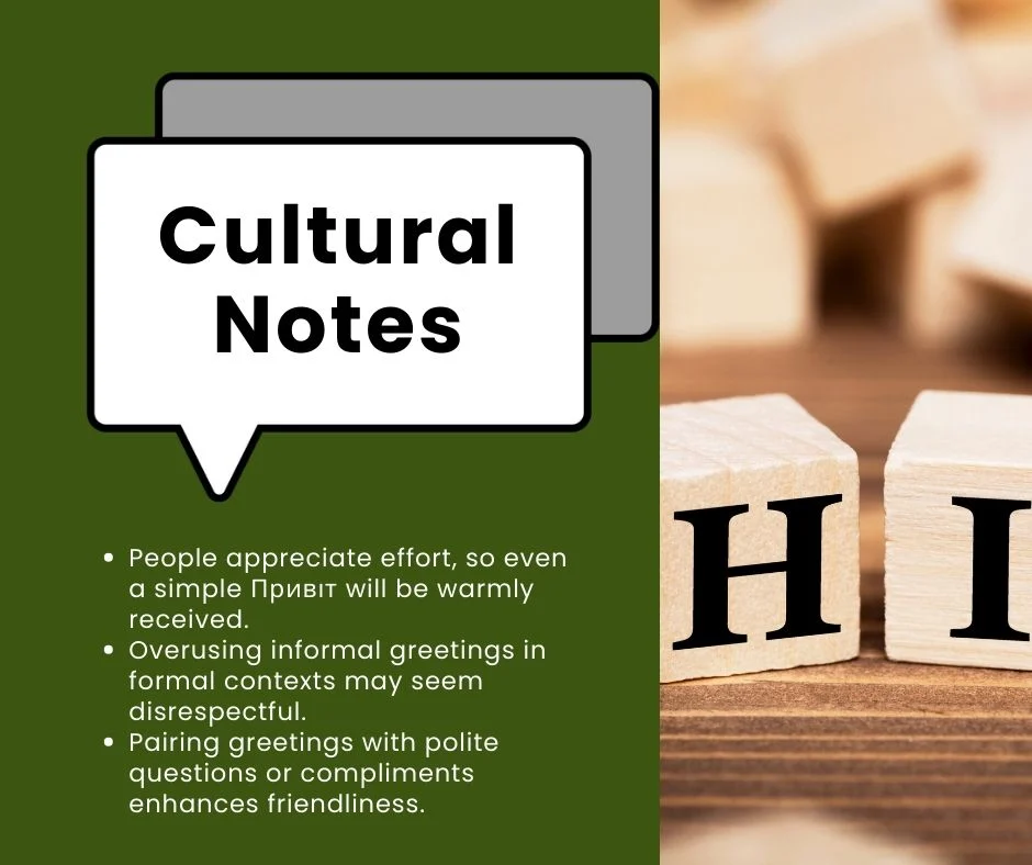 Greetings in Writing