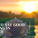 How to Say Good Evening in French