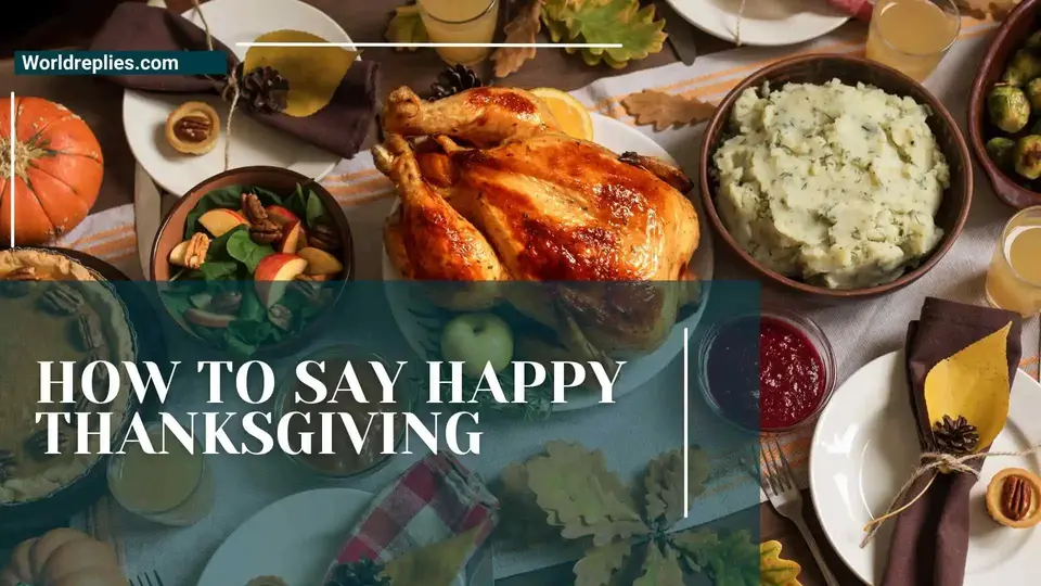 How to Say Happy Thanksgiving