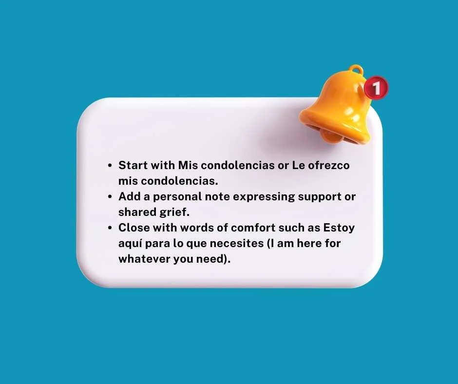 Offering Condolences in Writing