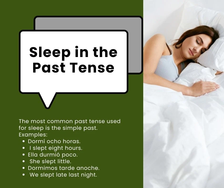 Sleep in the Past Tense