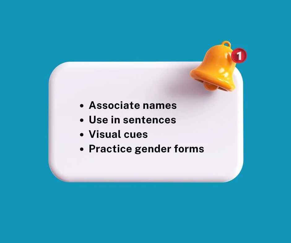 Tips for Remembering Cousin Vocabulary