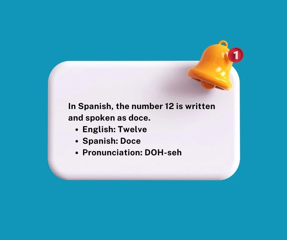 Understanding the Number 12 in Spanish