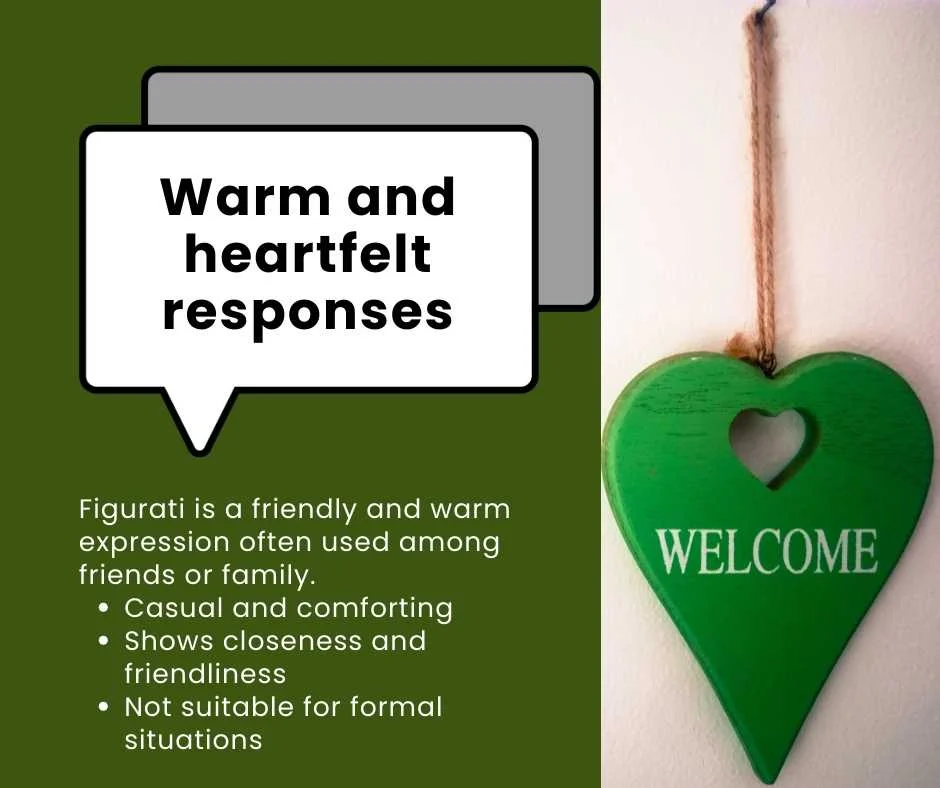 Warm and heartfelt responses