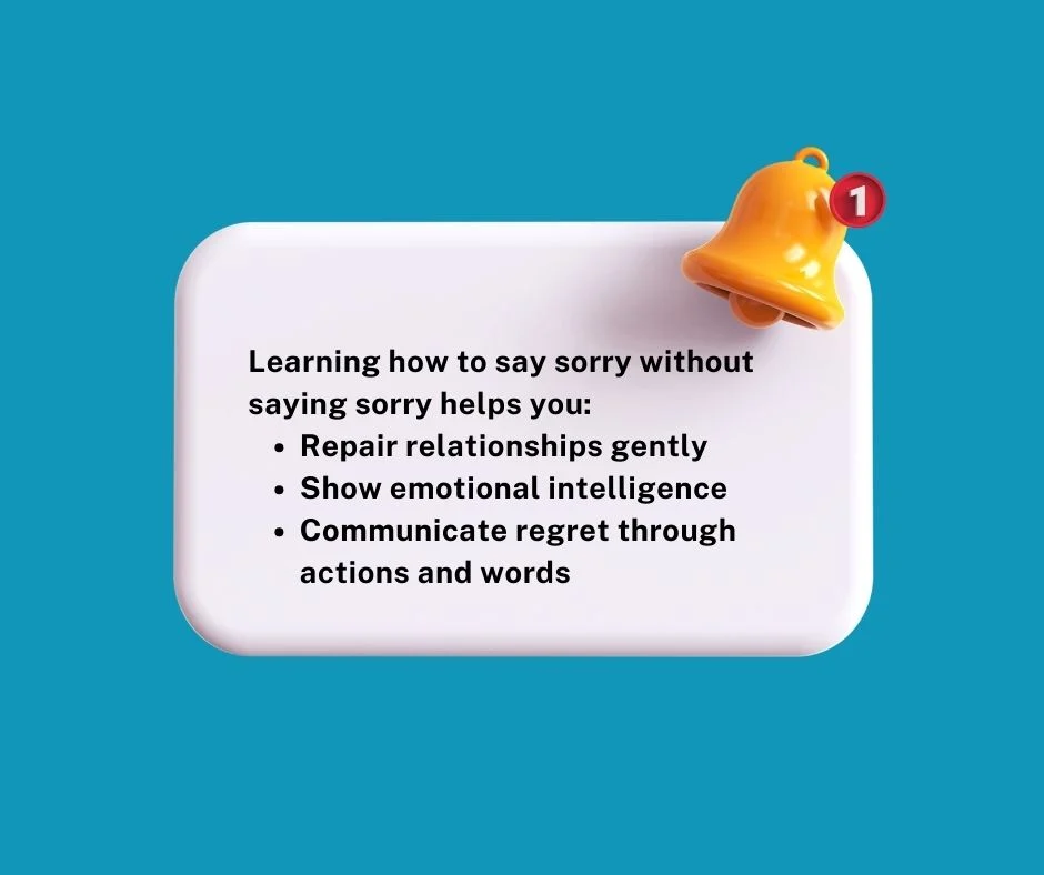 Why indirect apologies matter in real life