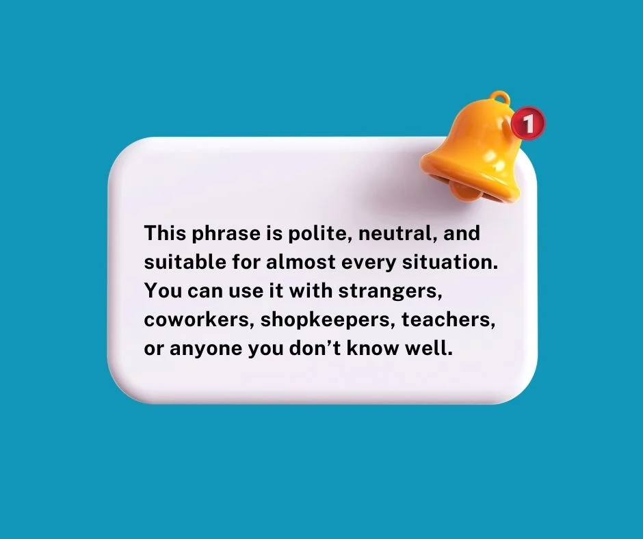 The most common way Italians say good afternoon