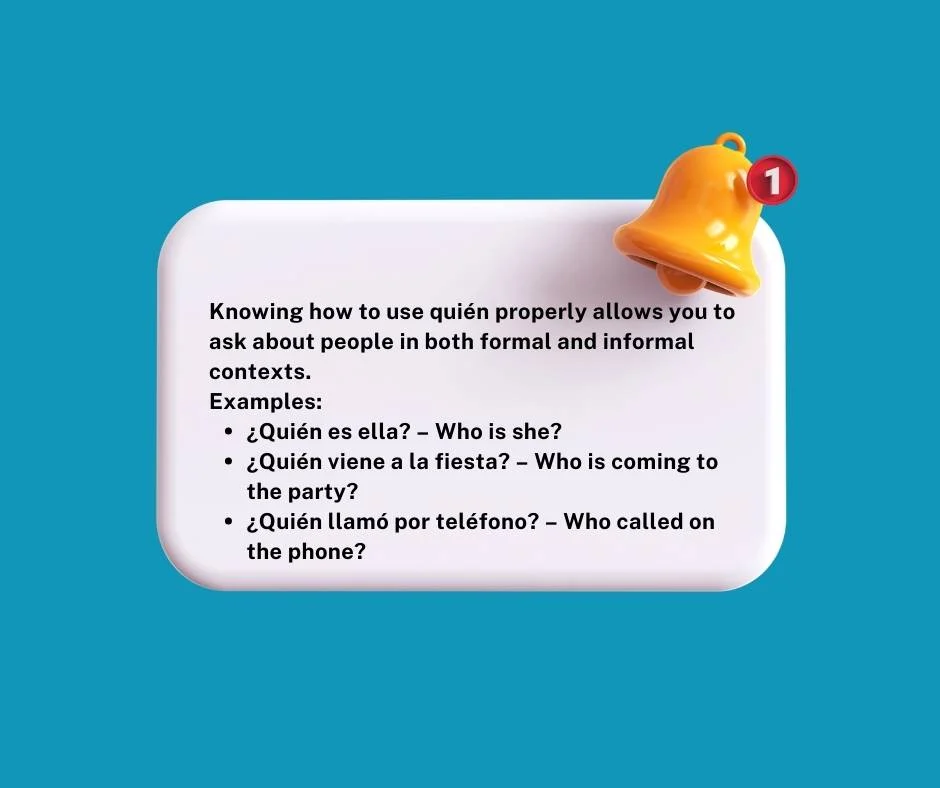 Understanding the Word Who in Spanish