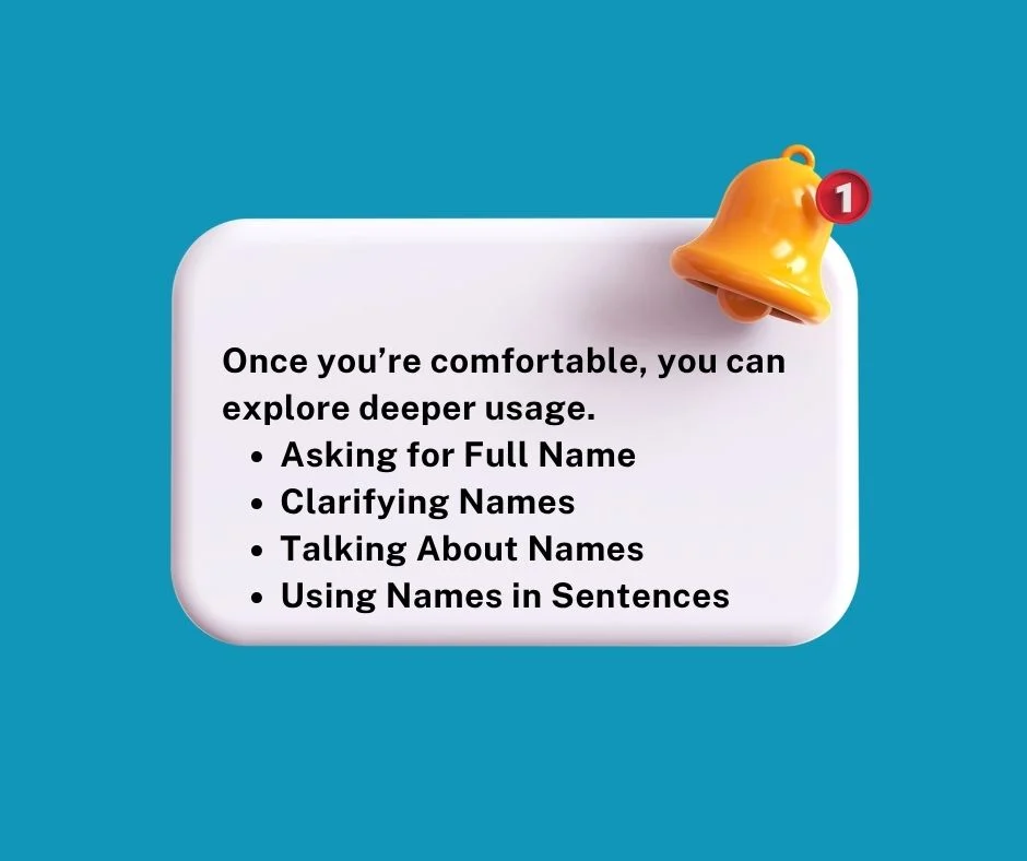 Advanced Usage of “Nombre”