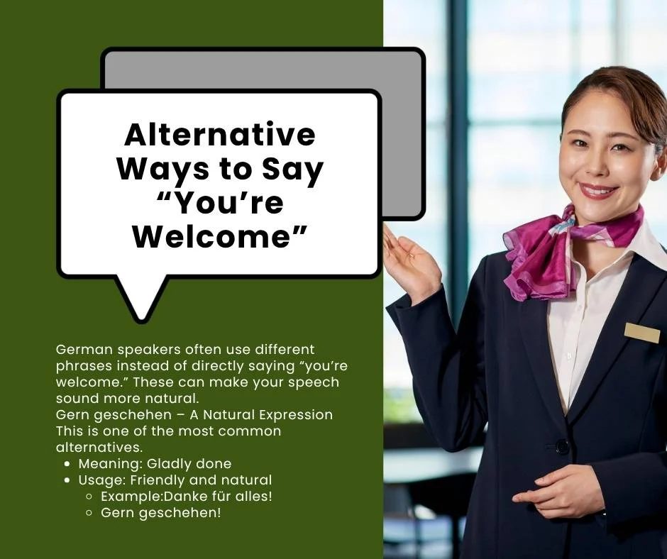 Alternative Ways to Say “You’re Welcome”
