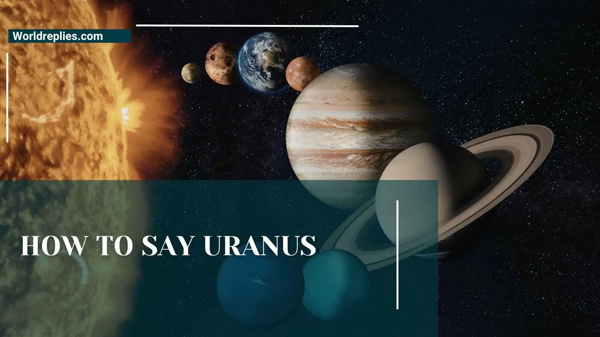 How to Say Uranus