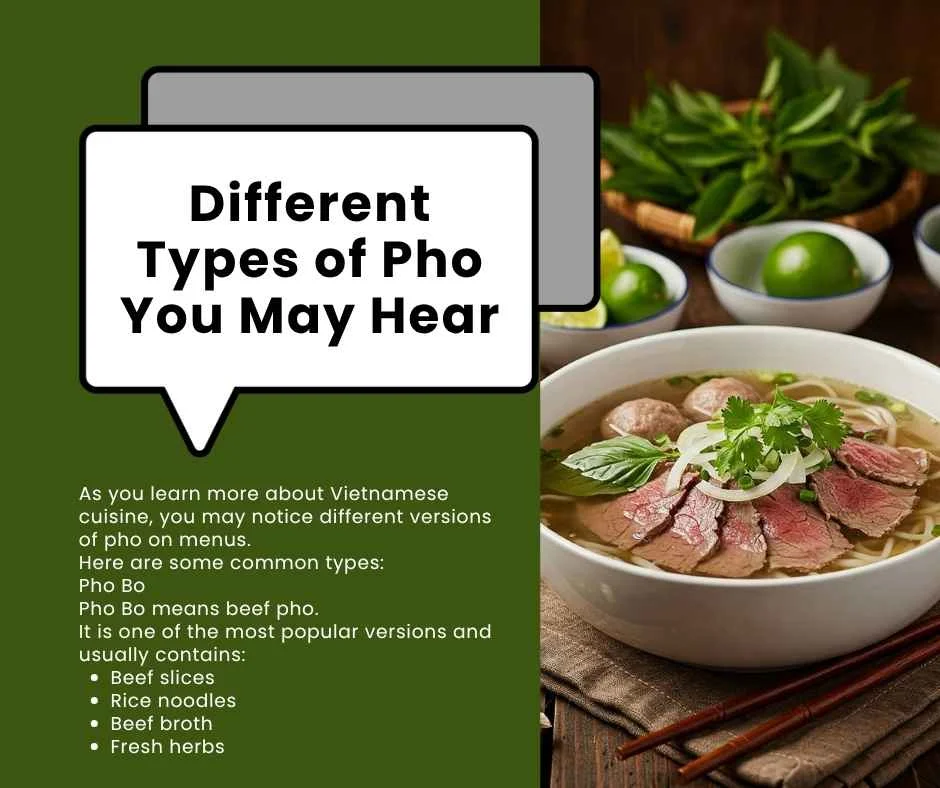 Different Types of Pho You May Hear