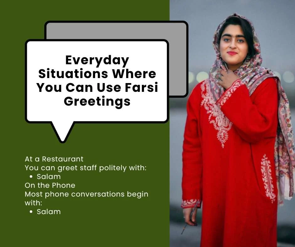 Everyday Situations Where You Can Use Farsi Greetings