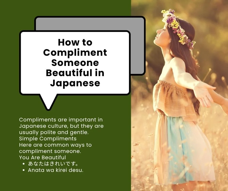 How to Compliment Someone Beautiful in Japanese