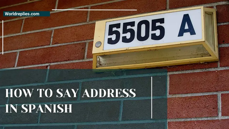 How to Say Address in Spanish