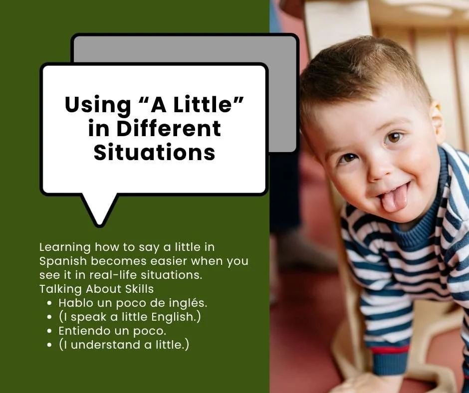 Using “A Little” in Different Situations