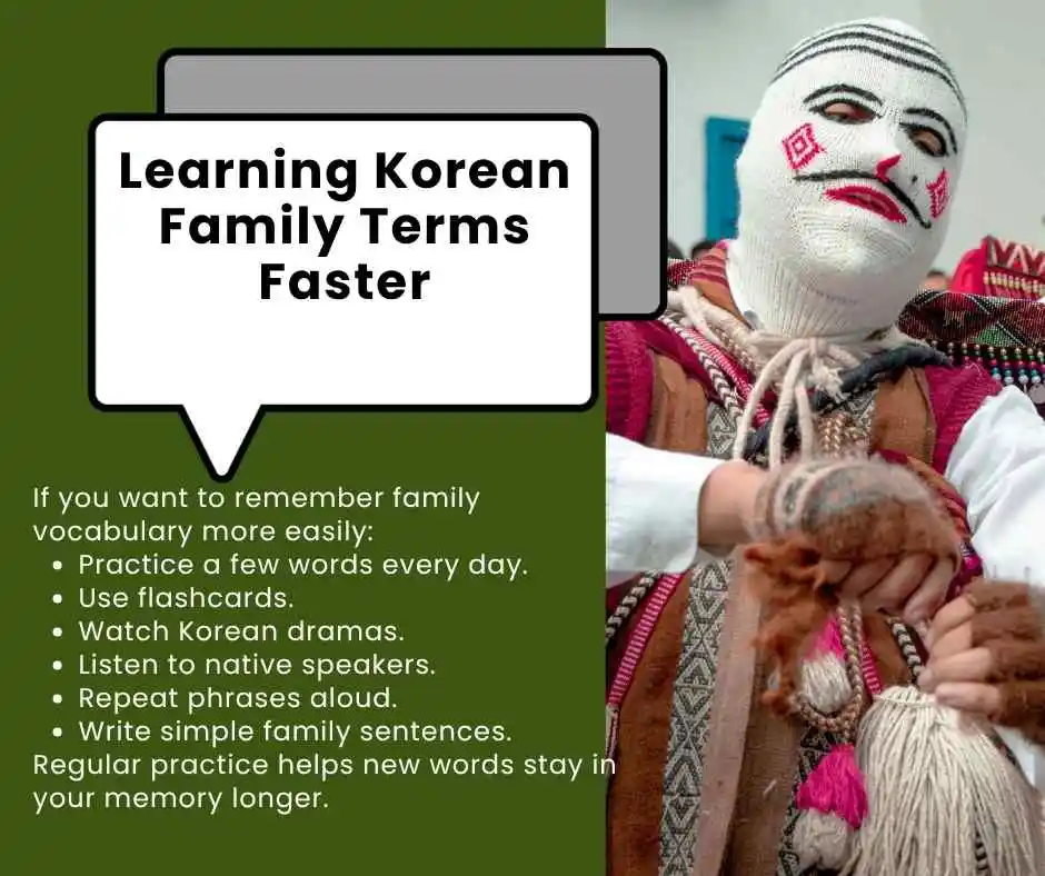 how to say grandma in korean