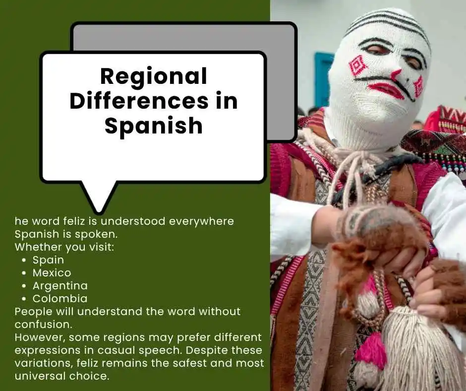 how to say happy in spanish