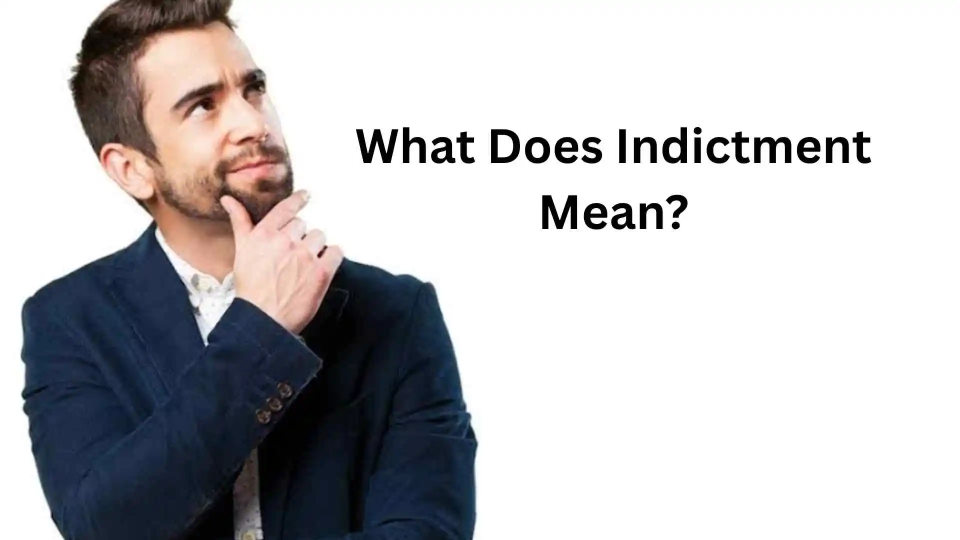 what does indictment mean