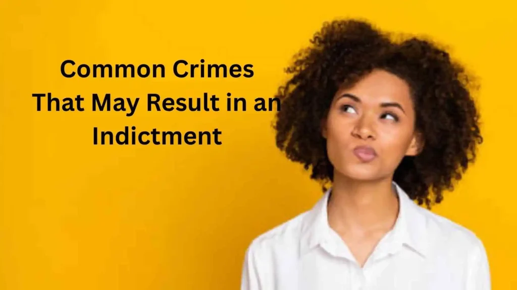 what does indictment mean
