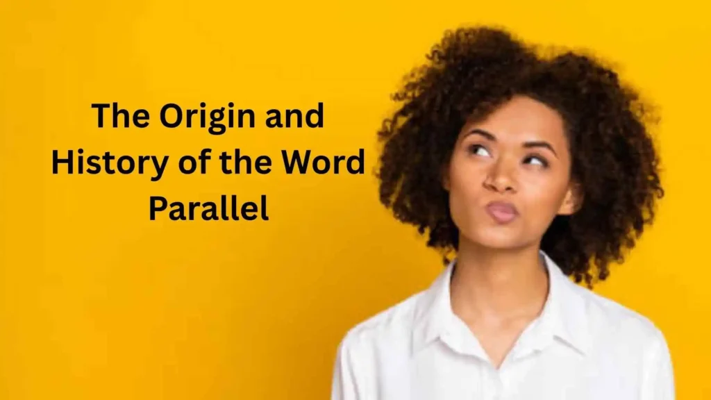 what does parallel mean