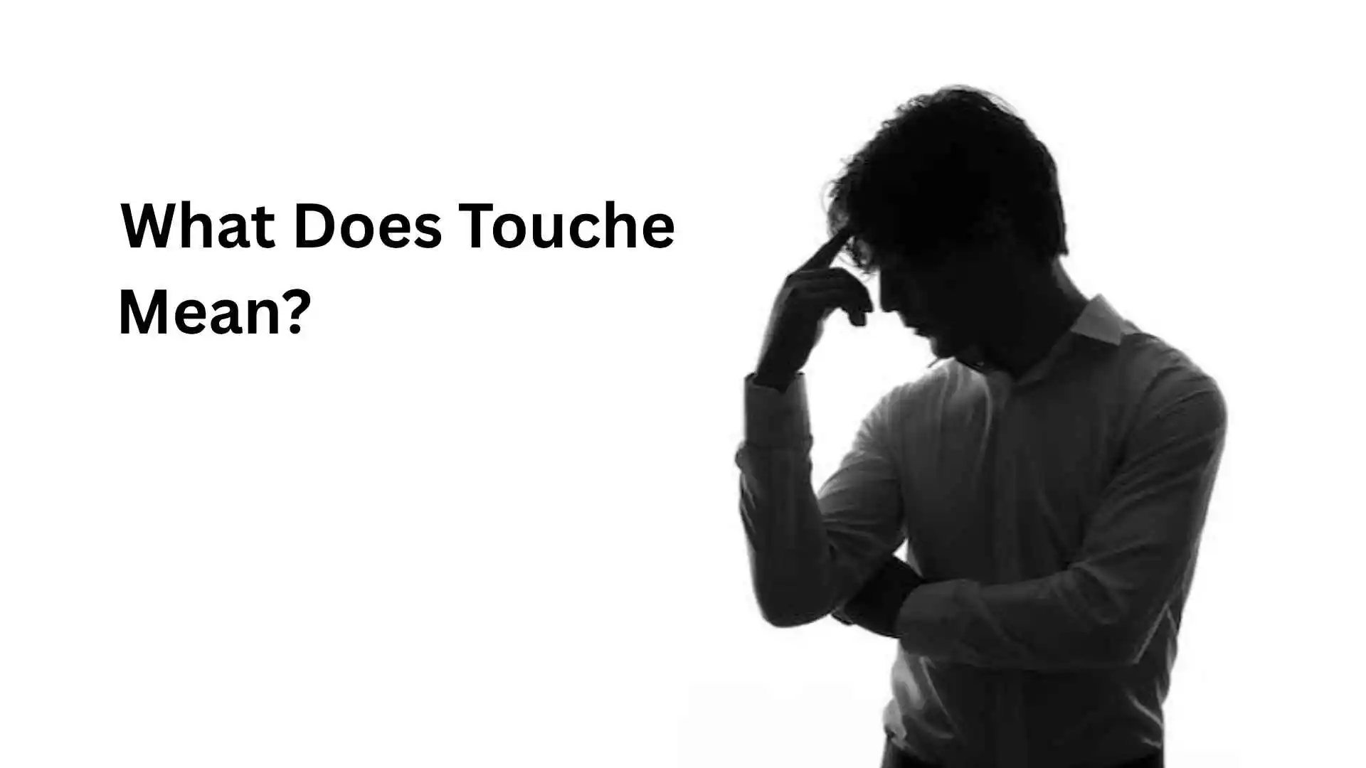 what does touche mean