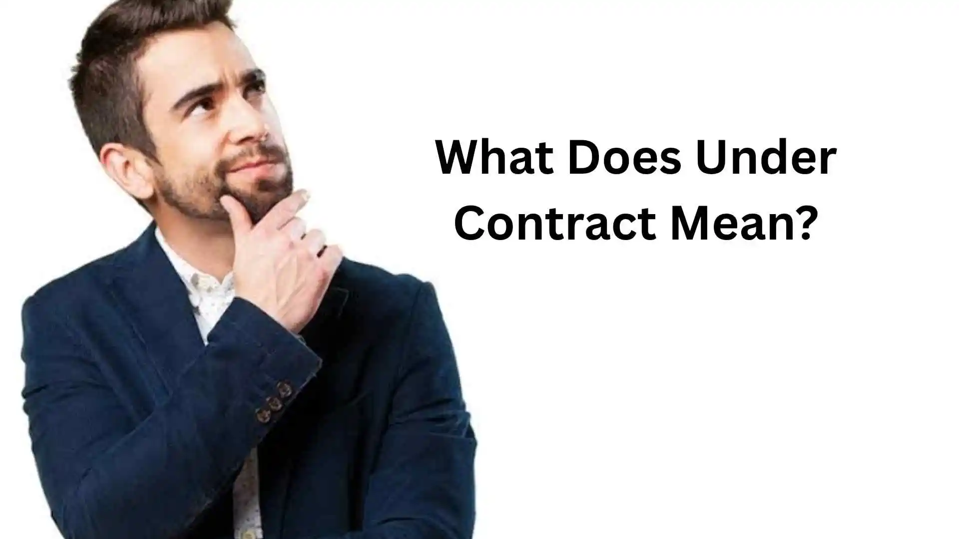 what does under contract mean